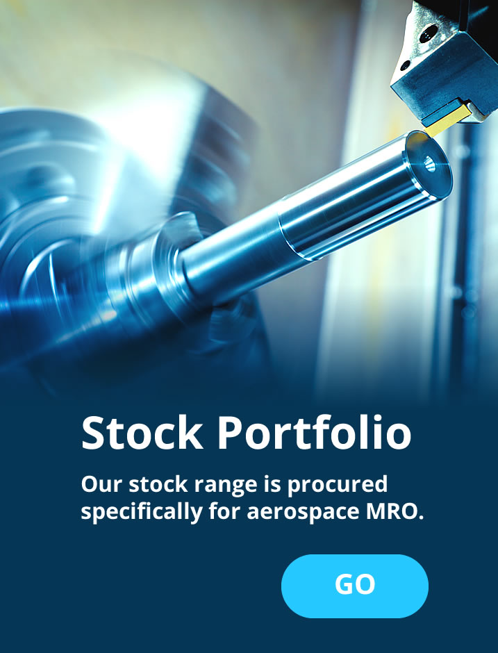Our stock range is selected to support aerospace repair applications.