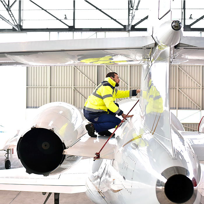 We stock aerospace sheets for the MRO support sector.