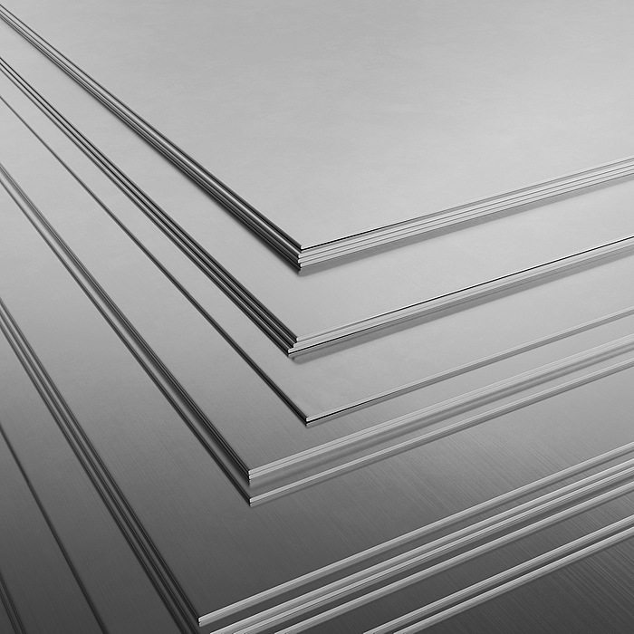 Titanium sheet offers high strength, low weight solution for aerospace applications.