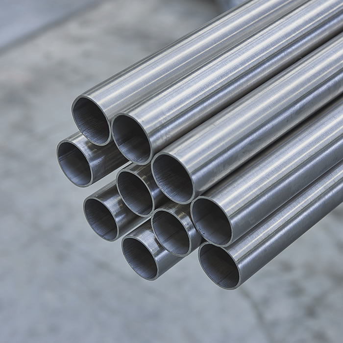 Titanium tubes offer excellent corrosion resistance and strength.
