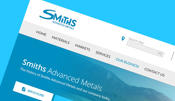 Smiths Advanced Metals Website