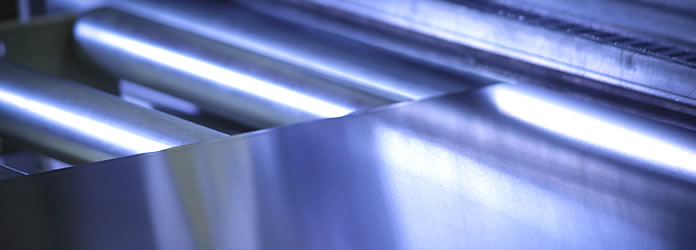 Vinyl coating protects our sheet products while in transit.